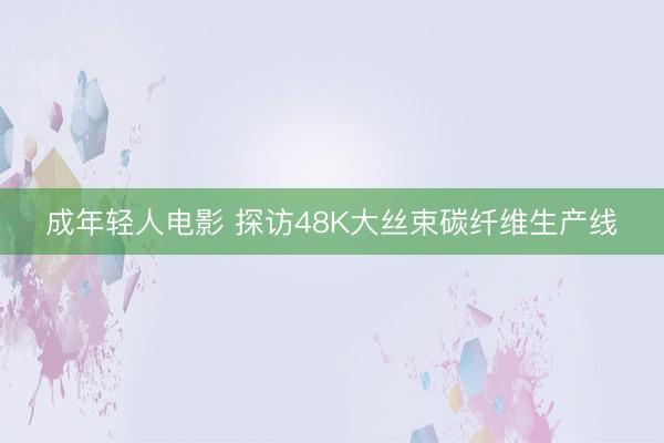 成年轻人电影 探访48K大丝束碳纤维生产线